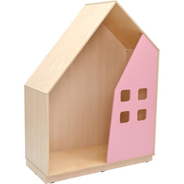 Quadro - Häuschen, Ahorn, pastellrosa